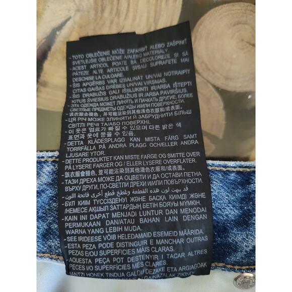 Zara RHUIGI button fly jeans straight relaxed medium baggy Y2K style - Picture 13 of 14